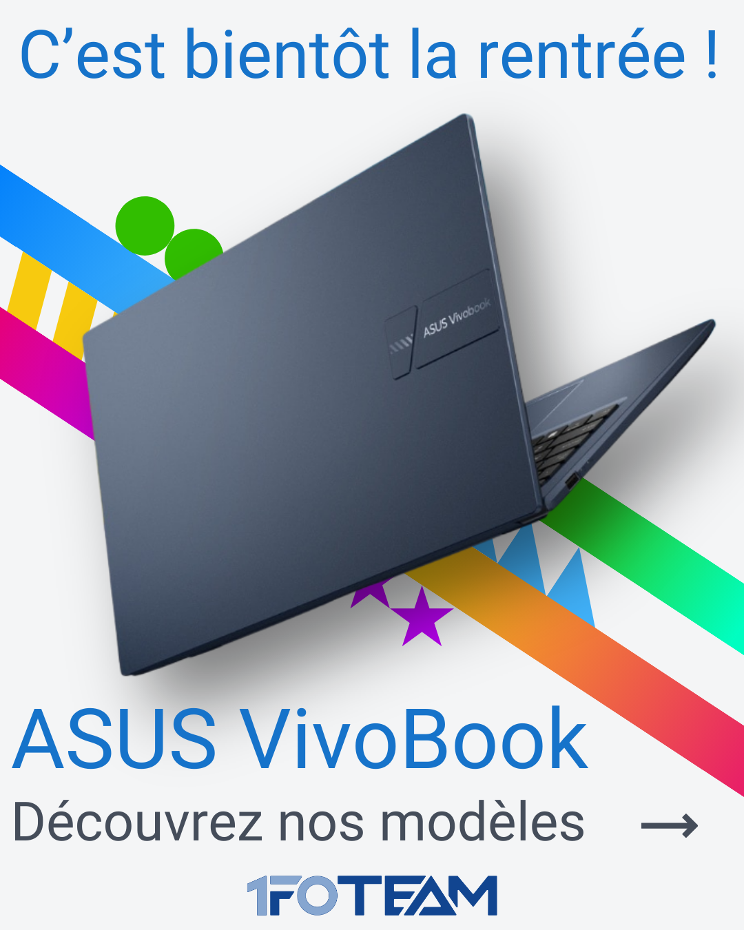 Publication de rentrée pour les ASUS Vivobook