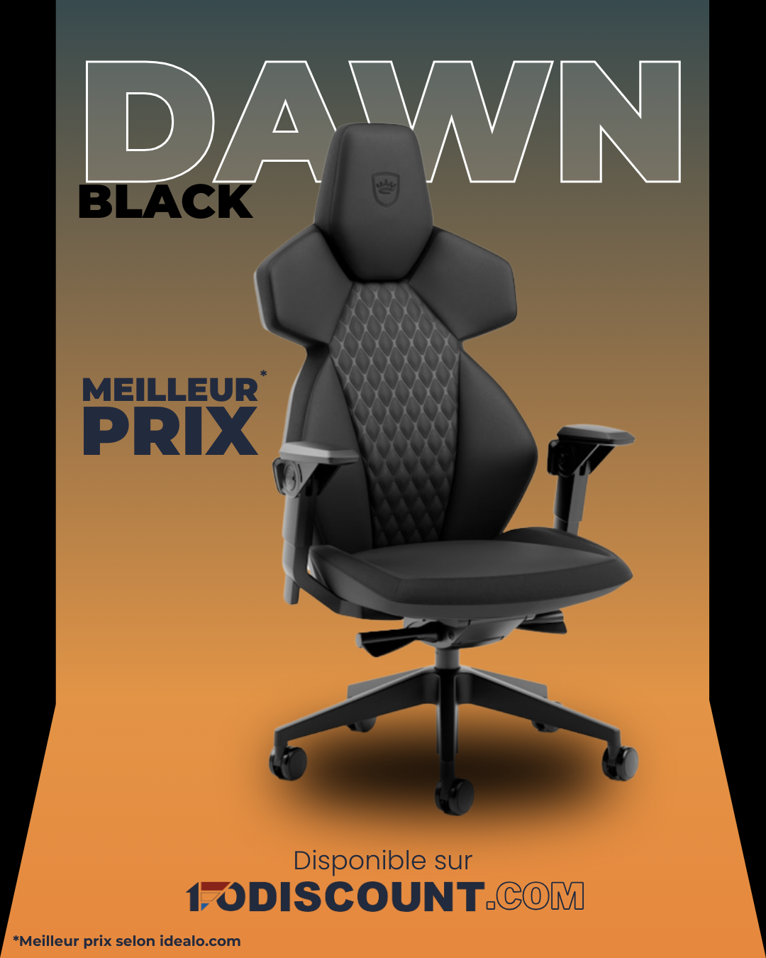 Publication promotionnelle pour le fauteuil Dawn