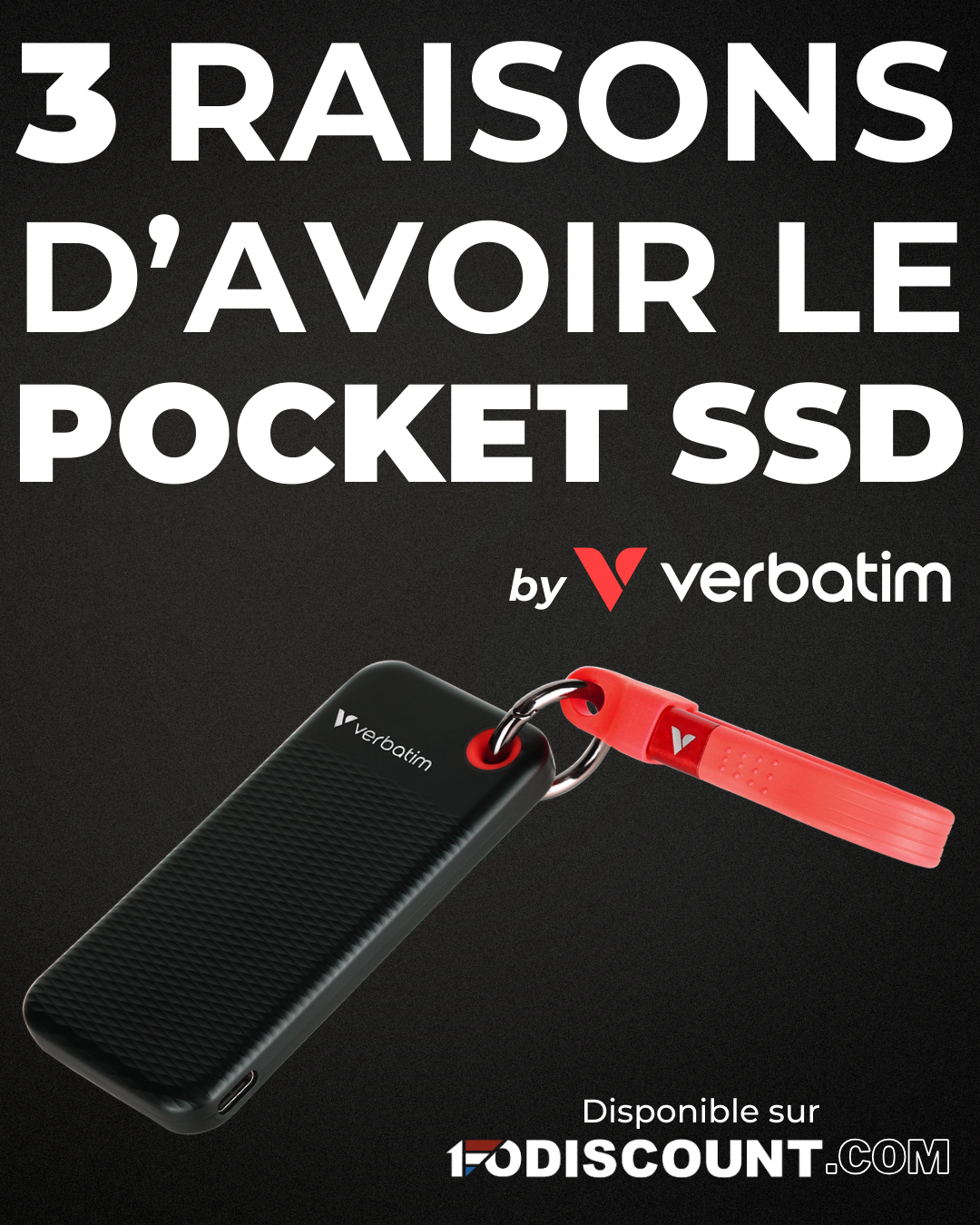 Publication présentant le Pocket SSD de Verbatim