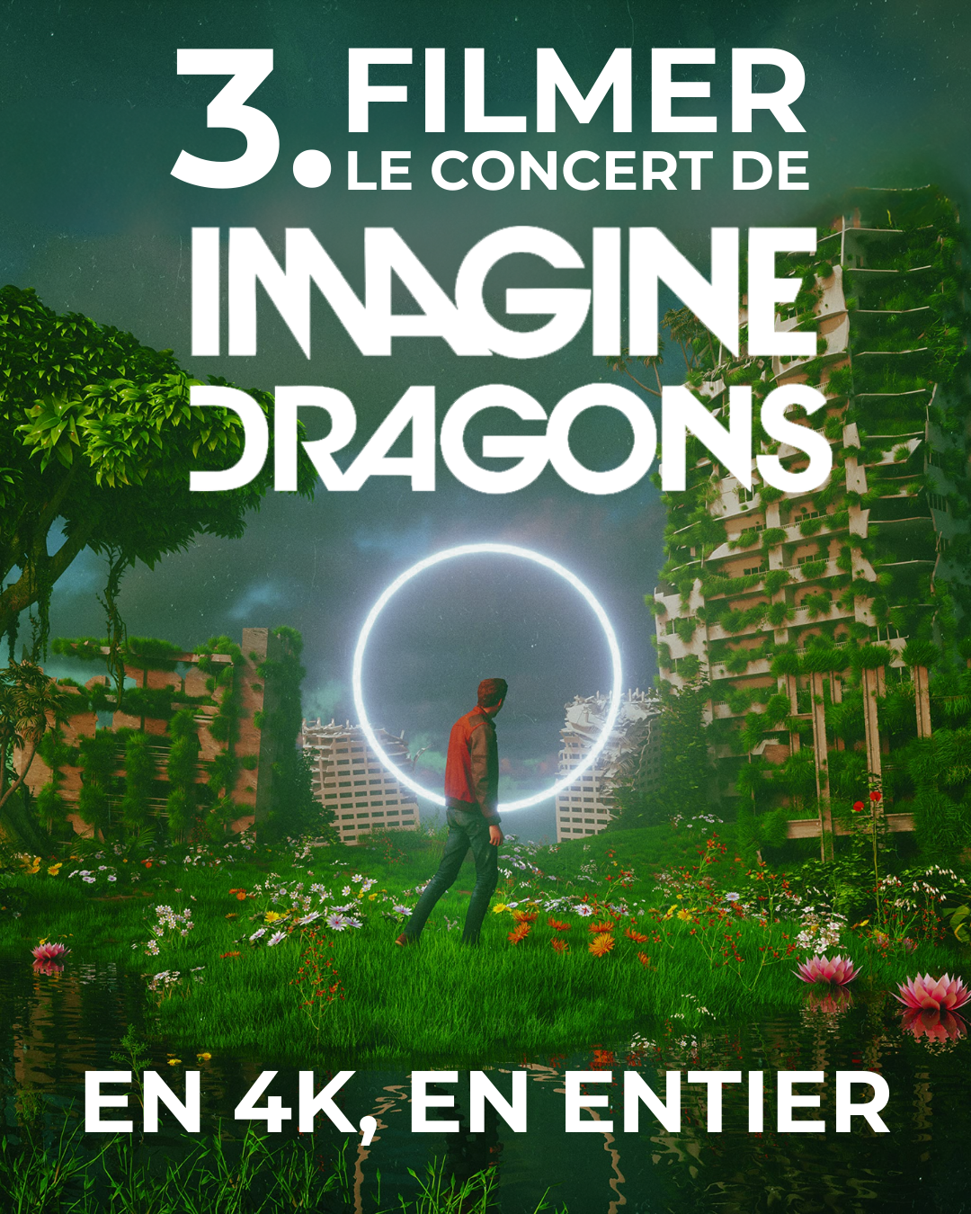 Publication consacrée au concert d’Imagine Dragons