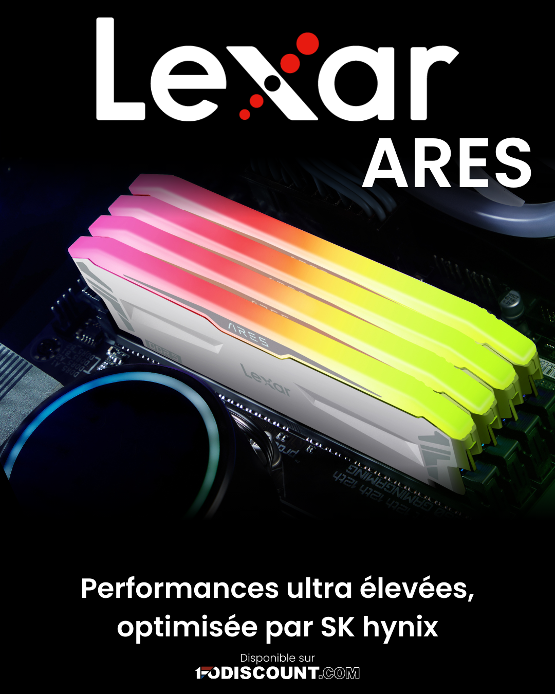 Seconde déclinaison d’une publication pour la mémoire Lexar ARES