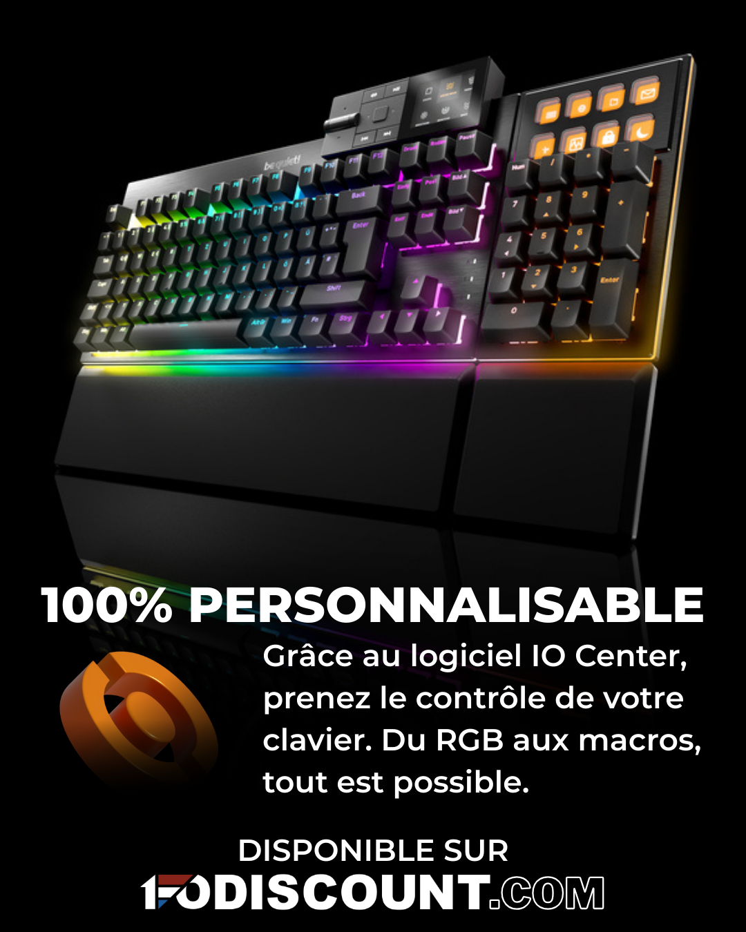 Publication sur la personnalisation d’un clavier be quiet!
